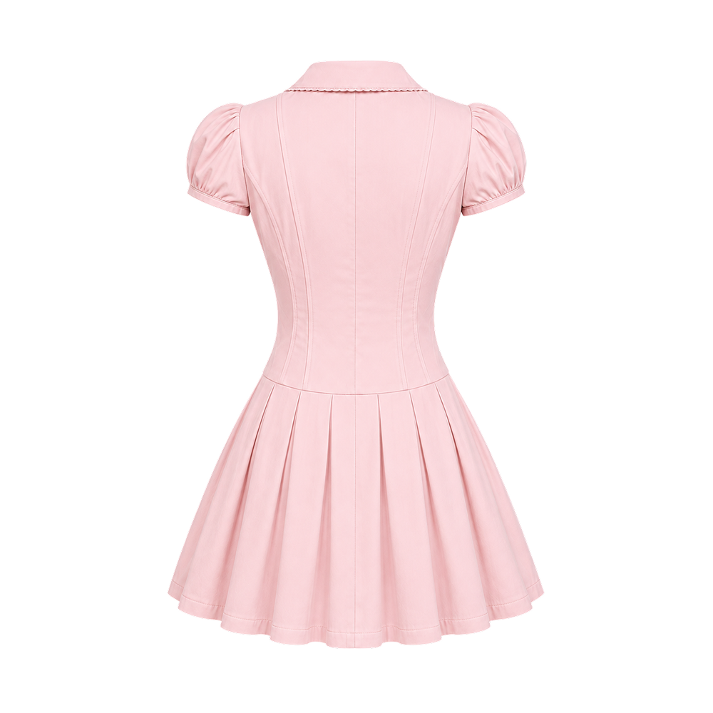 Elara Voss Blair Blush Pink Dress