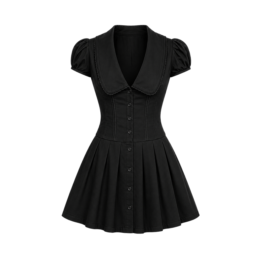 Elara Voss Blair Noir Black Dress