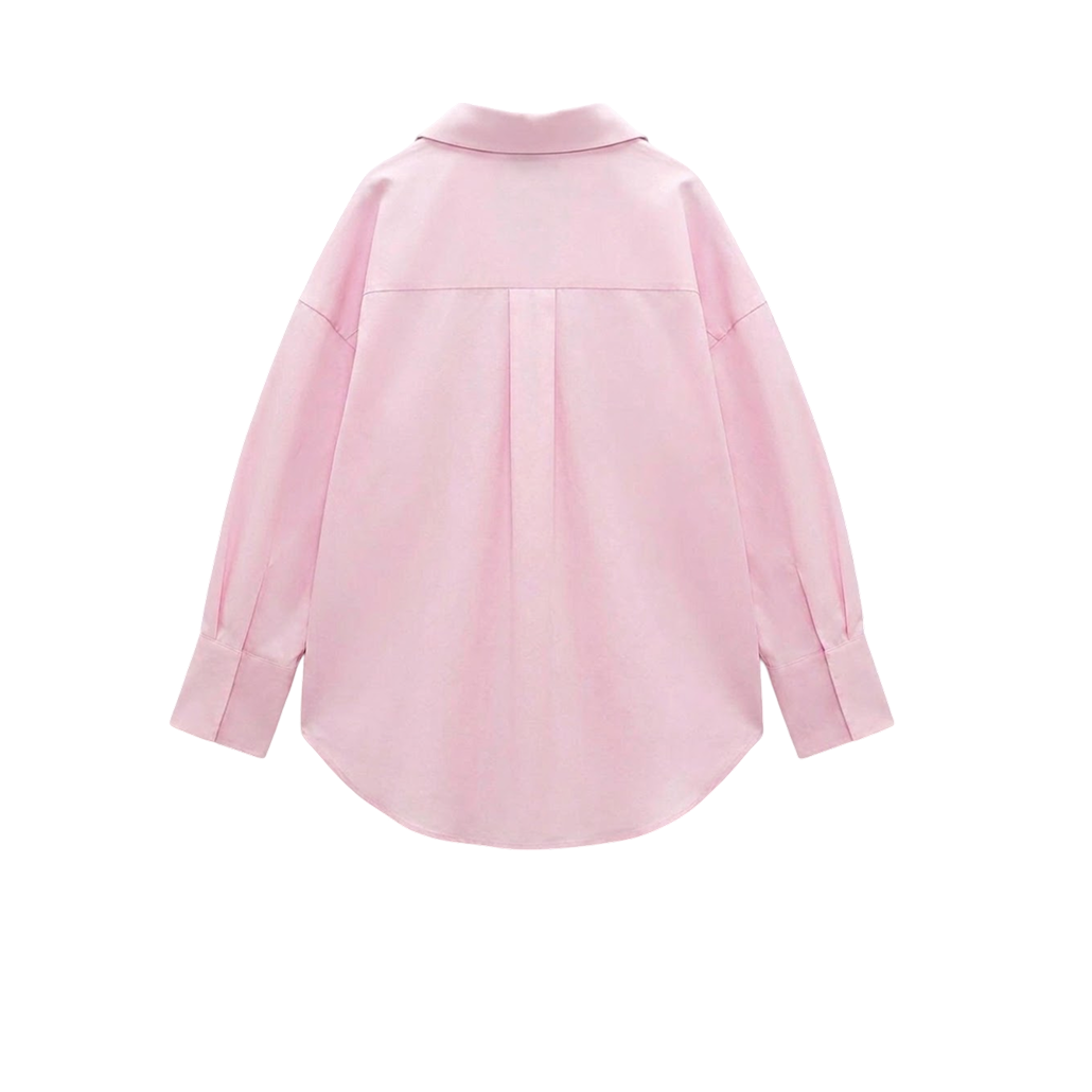Elara Voss Blush Relax Shirt