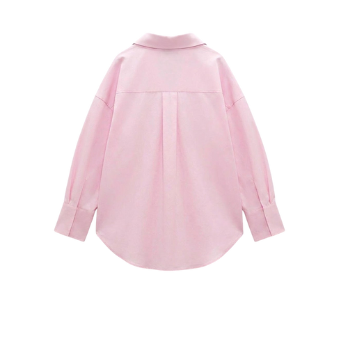 Elara Voss Blush Relax Shirt