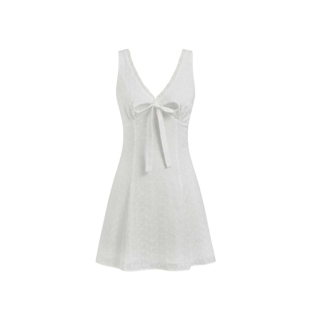 Elara Voss Elodie Open-Back Mini Dress
