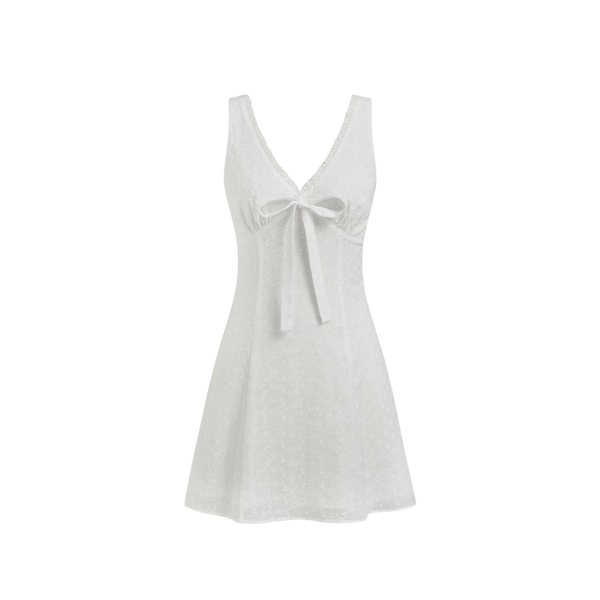 Elara Voss Elodie Open-Back Mini Dress