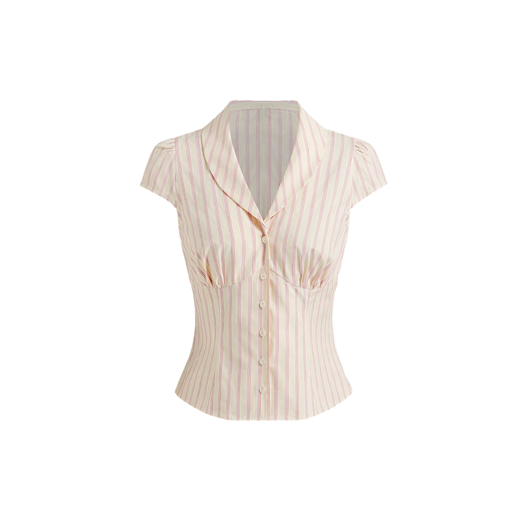 Elara Voss Isabelle Stripe Shirt