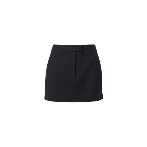 Elara Voss Obsidian Dark Gray Mini Skirt