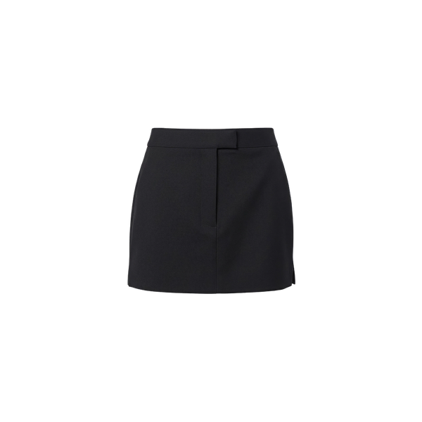 Elara Voss Obsidian Dark Gray Mini Skirt