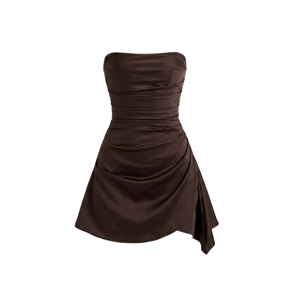 Elara Voss Sienna Draped Mini Dress