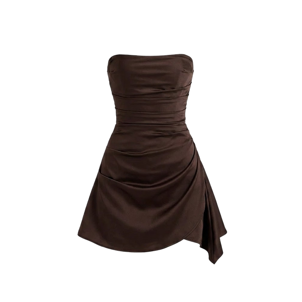 Elara Voss Sienna Draped Mini Dress
