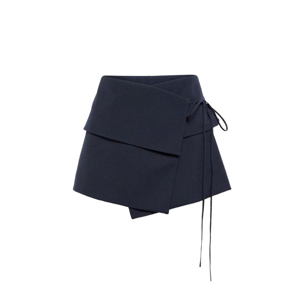 Elara Voss Vienna Midnight Wrap Skort