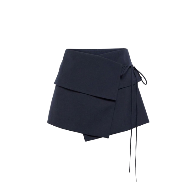 Elara Voss Vienna Midnight Wrap Skort