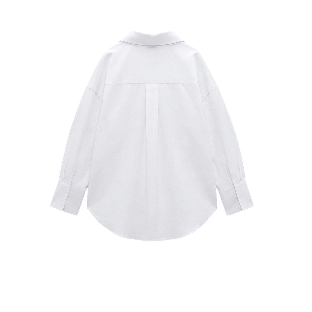 Elara Voss White Relax Shirt
