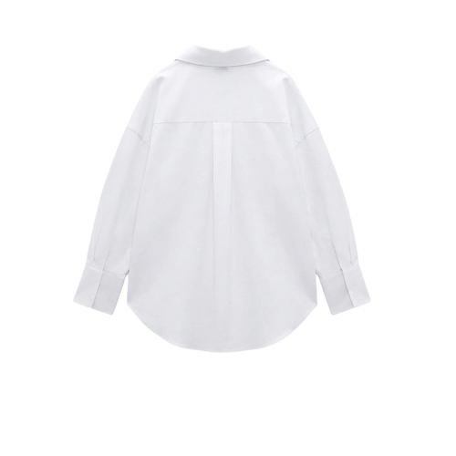 Elara Voss White Relax Shirt