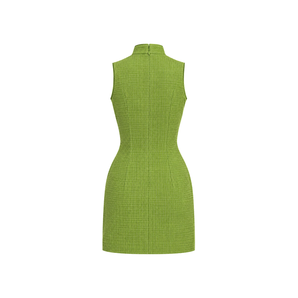 Elara Voss Zinnia Lace-Up Mini Dress